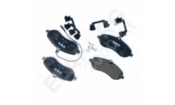 Fékbetét 1viszj+rugós+csavar+letörv