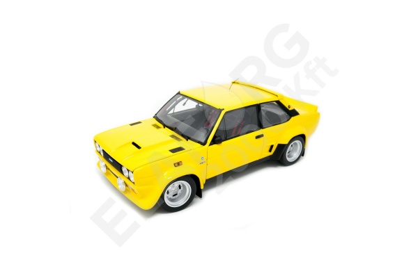 Fiat 131 Abarth Stradale Yellow