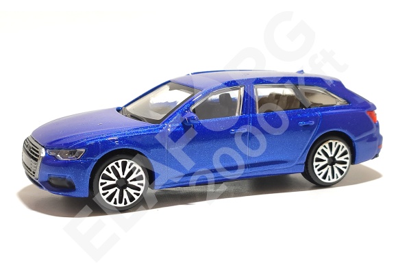 Audi A6 Avant 2019 kék