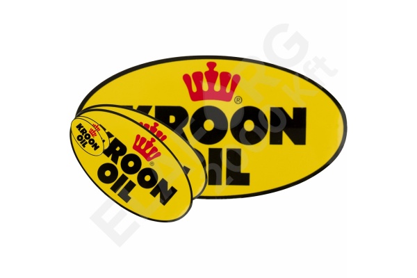 Matrica ovális kicsi Kroon