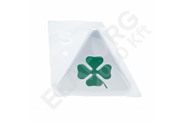 Lóhere bal ezüst alapon