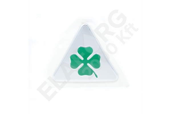 Lóhere bal ezüst alapon