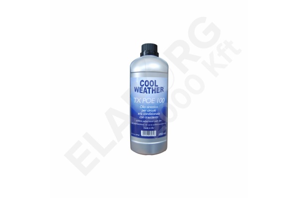 POE olaj ISO100 1l+UV kontr. anyag