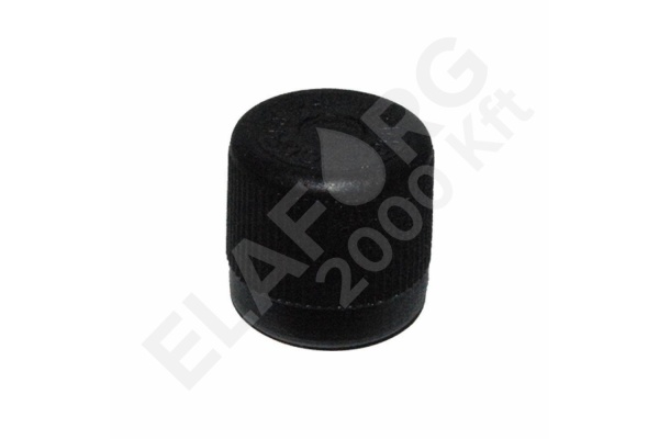 Szelepvédő kupak fekete 3/16"