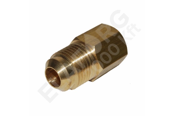Adapter/csat.cső anya 1/4"xapa 3/8"